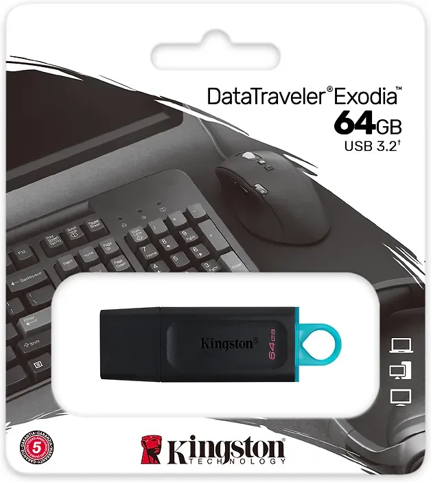 Kingston DataTraveller 64GB USB-Tikku